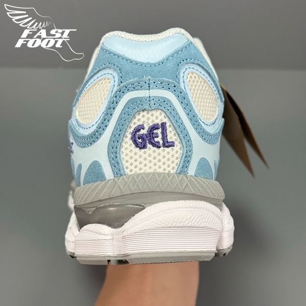 快腳🔎 ASICS GEL-NYC CREAM ARCTIC SKY 霧霾藍 慢跑鞋 1203A383-107-細節圖6