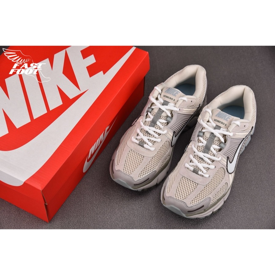 快腳🔎 Nike Zoom Vomero 5 運動鞋  反光 燕麥 慢跑鞋 FZ3653-104-細節圖3