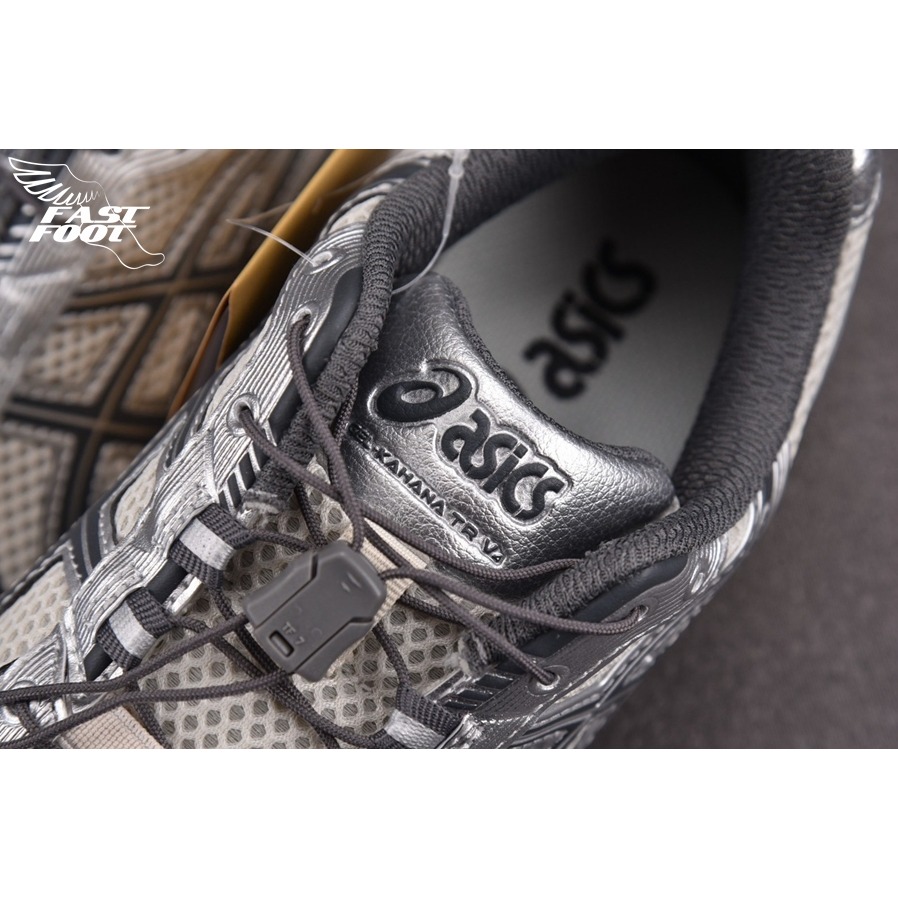 快腳🔎 ASICS GEL-KAHANA TR V4 白銀 抽繩 Y2K 慢跑鞋 1203A497-200-細節圖7