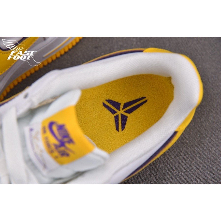 快腳🔎 Kobe x Nike Air Force 1 Low 白黃 FZ1151-100-細節圖8