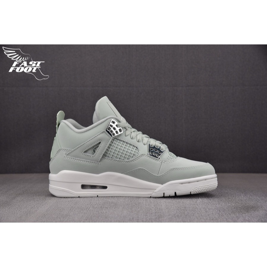 快腳🔎 Nike Wmns Air Jordan 4 Retro 男女鞋 湖水綠 HV0823-003-細節圖2