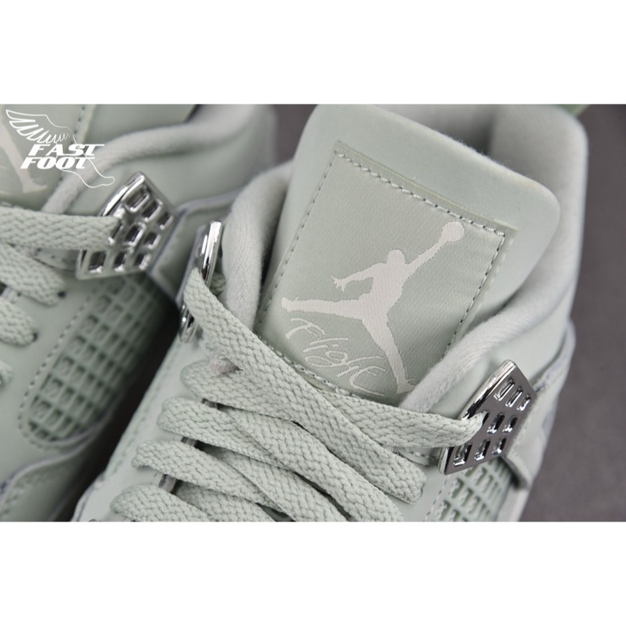 快腳🔎 Nike Wmns Air Jordan 4 Retro 男女鞋 湖水綠 HV0823-003-細節圖6