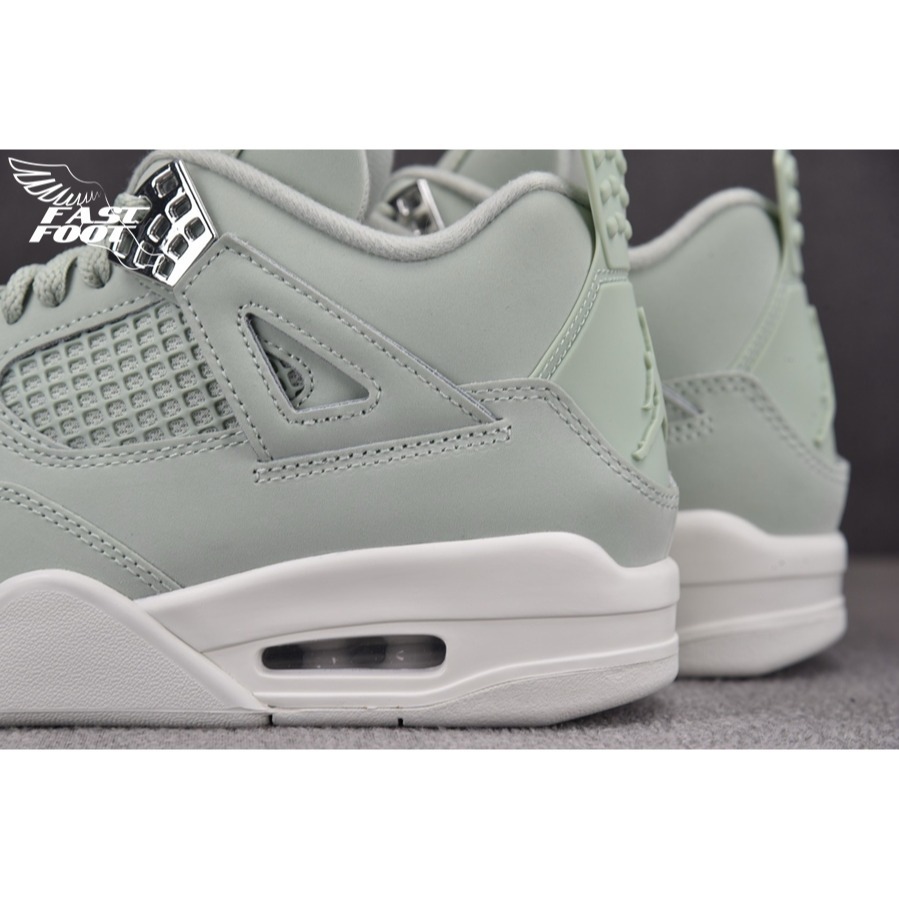 快腳🔎 Nike Wmns Air Jordan 4 Retro 男女鞋 湖水綠 HV0823-003-細節圖7
