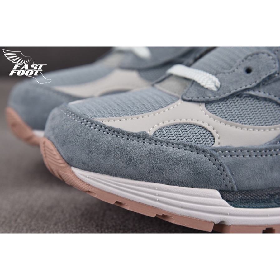 快腳🔎 Kith x New Balance 992 霧霾藍 灰藍 白藍 大阪限定 聯名 美國製 U992KT-細節圖5