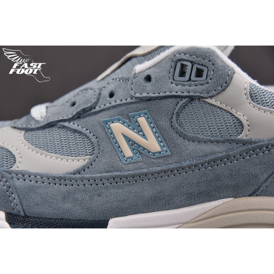 快腳🔎 Kith x New Balance 992 霧霾藍 灰藍 白藍 大阪限定 聯名 美國製 U992KT-細節圖6