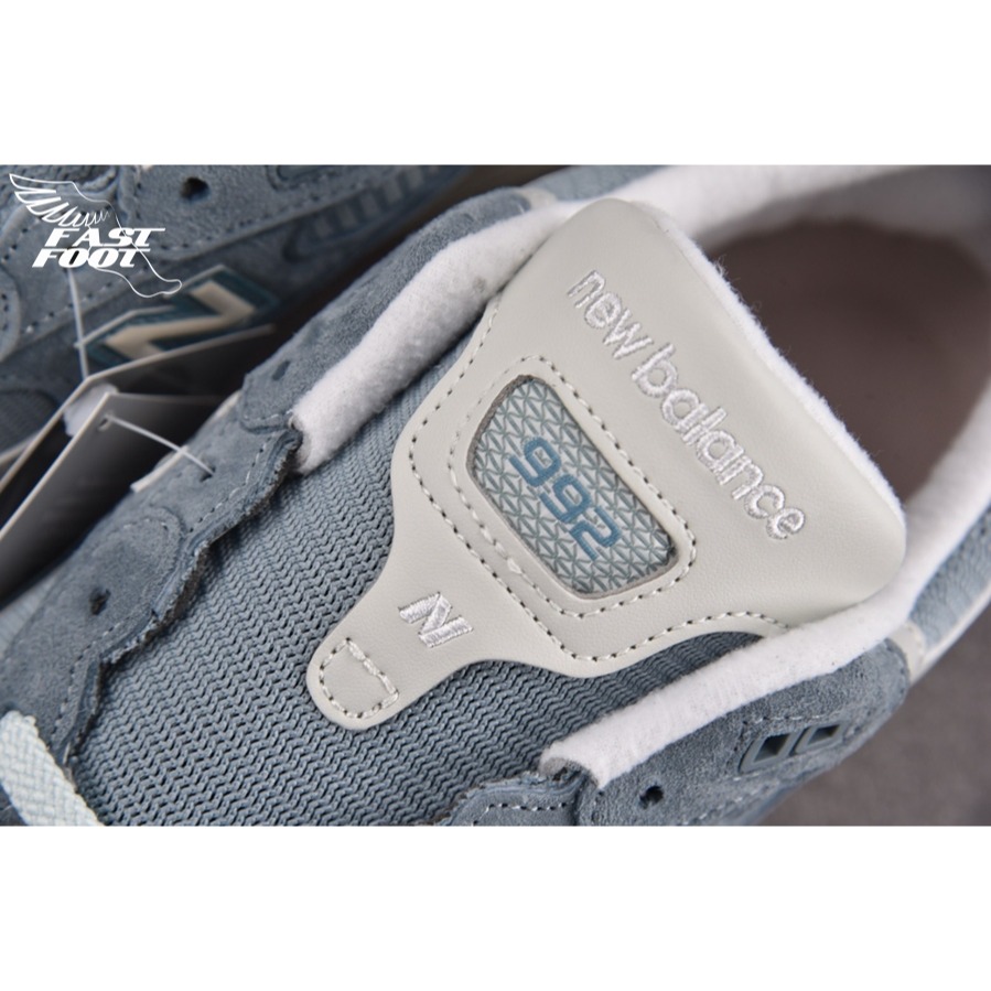 快腳🔎 Kith x New Balance 992 霧霾藍 灰藍 白藍 大阪限定 聯名 美國製 U992KT-細節圖8