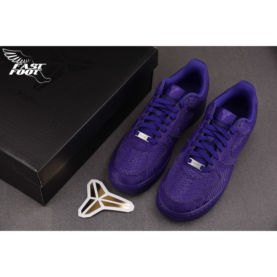 快腳🔎 Kobe Bryant Air Force 1 Low Court Purple紫蛇 IB0018-500-細節圖3