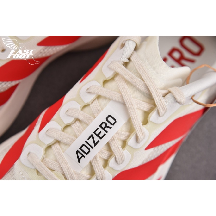 快腳🔎 adidas Adizero Evo SL  白紅 慢跑鞋 TO RUN IS TO LIVE JS1183-細節圖5