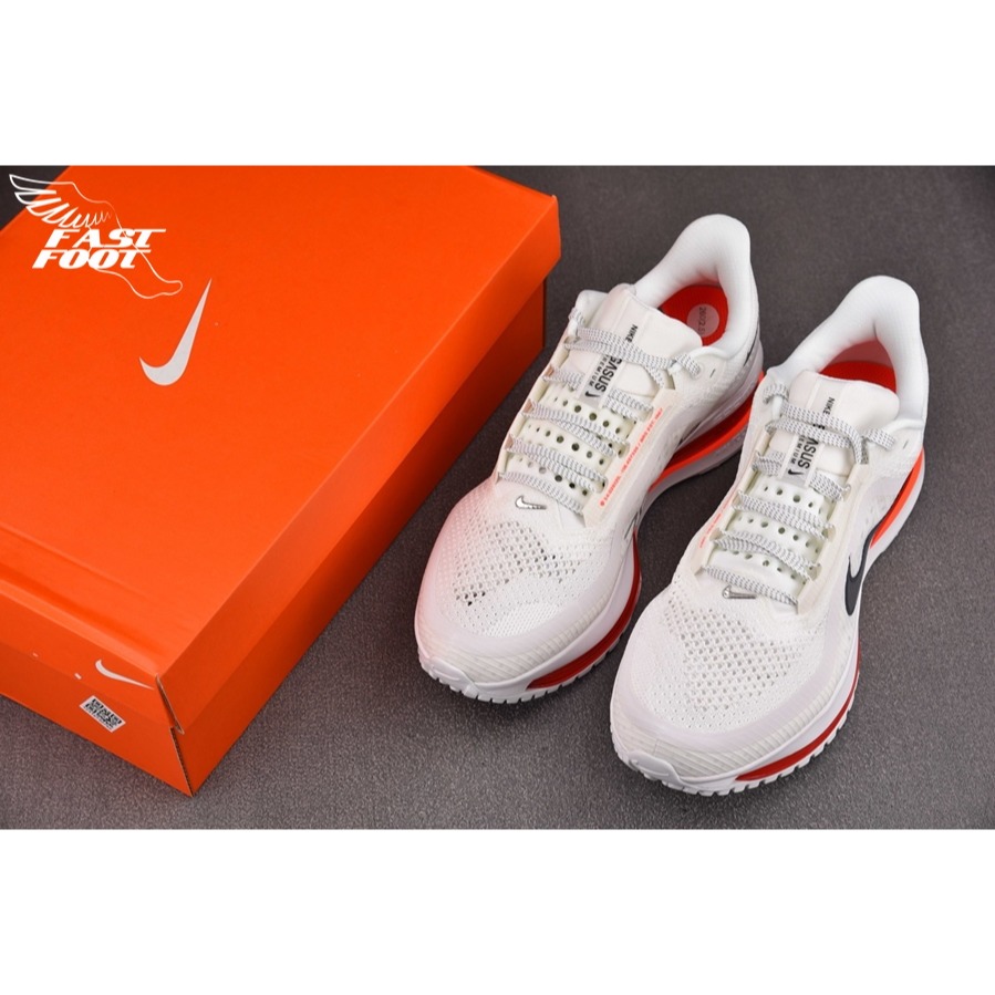 快腳🔎 Nike 慢跑鞋 Pegasus Premium 男女鞋 白紅 氣墊 慢跑鞋 HQ2592-101-細節圖3