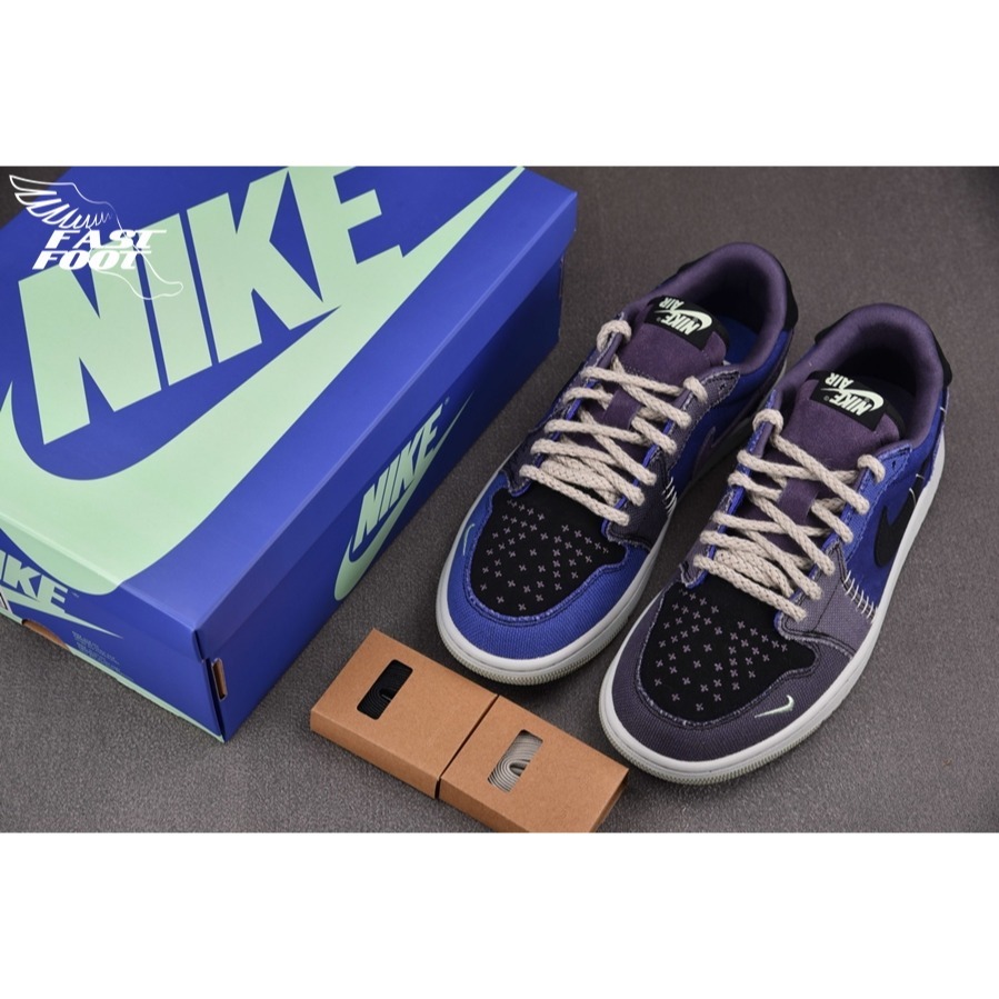 快腳🔎 Air Jordan 1  Low x Zion Williamson Voodoo IH2309-500-細節圖3