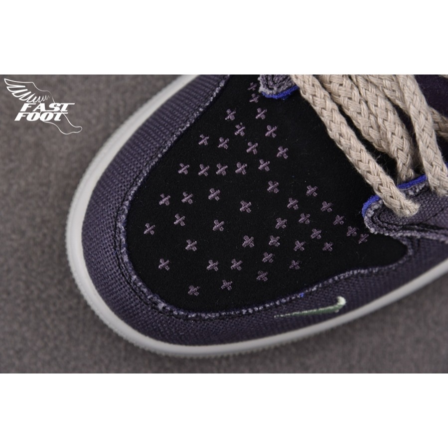 快腳🔎 Air Jordan 1  Low x Zion Williamson Voodoo IH2309-500-細節圖4