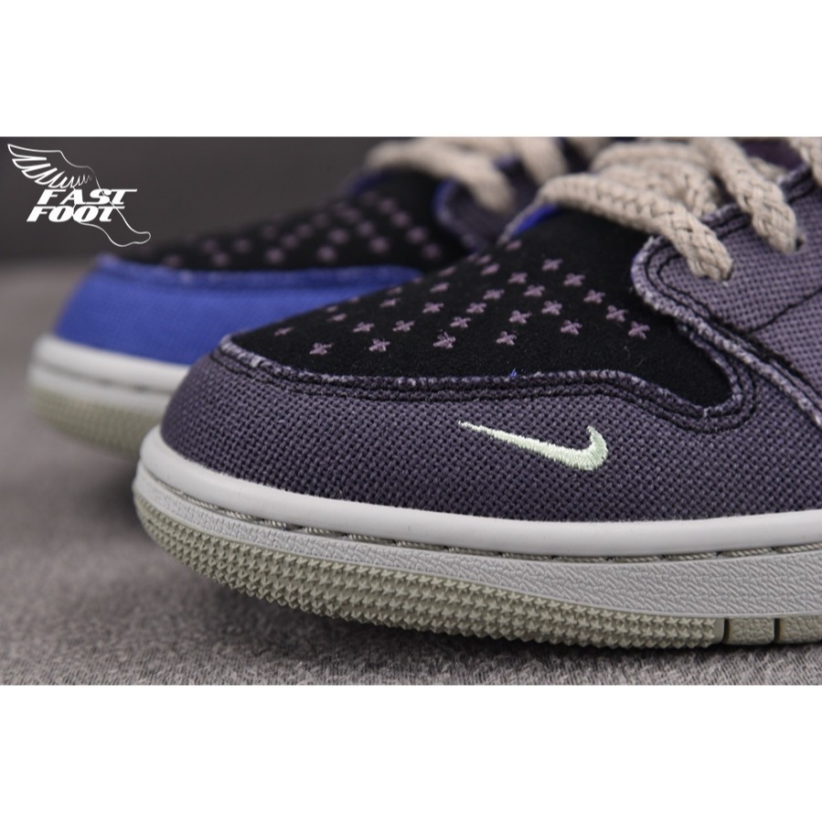 快腳🔎 Air Jordan 1  Low x Zion Williamson Voodoo IH2309-500-細節圖5