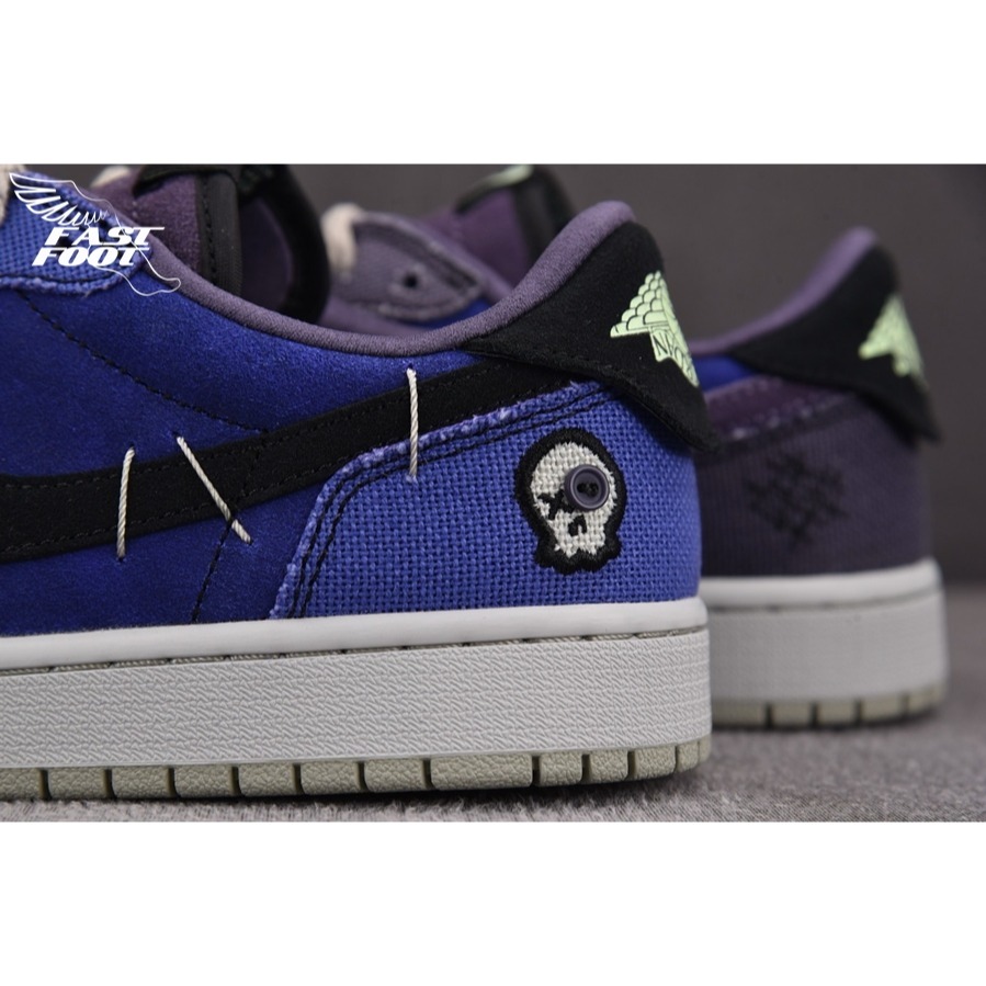 快腳🔎 Air Jordan 1  Low x Zion Williamson Voodoo IH2309-500-細節圖8