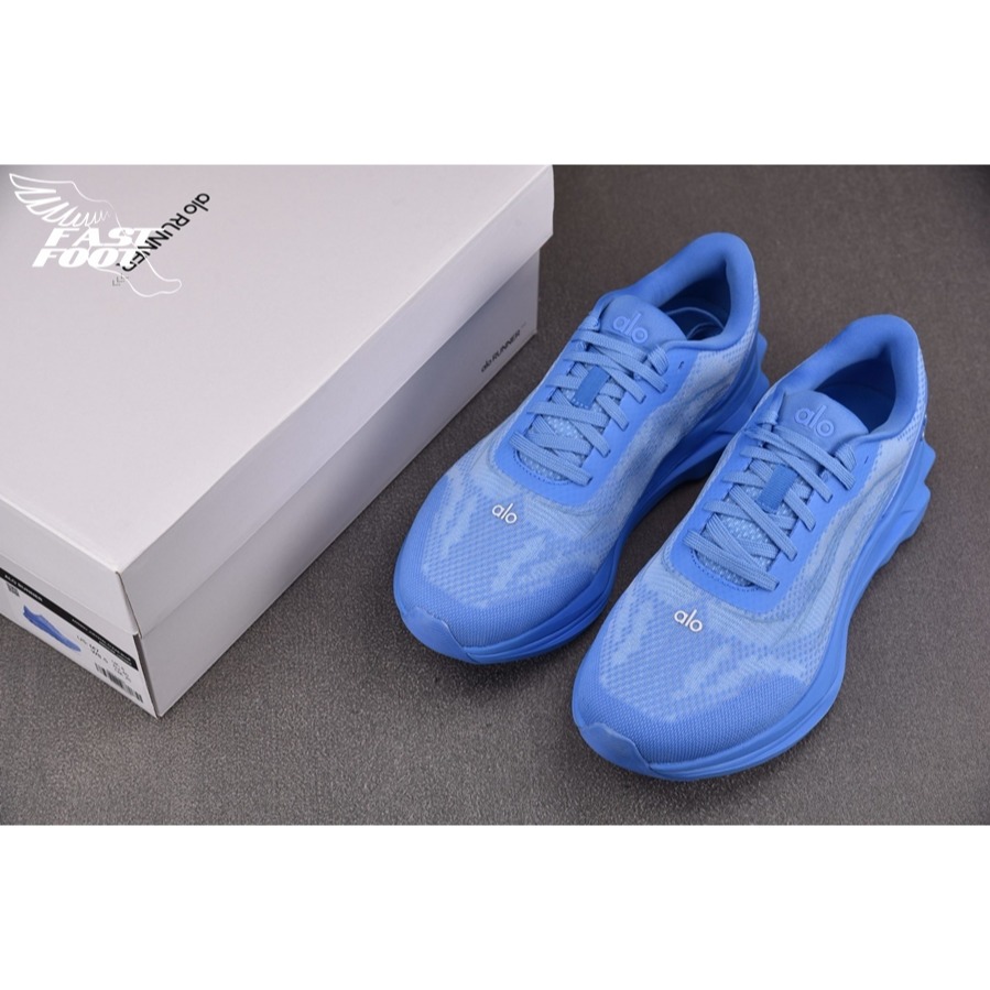 快腳🔎 新銳品牌 ALO Runner 北卡藍 透氣機能 耐磨 慢跑鞋-細節圖3