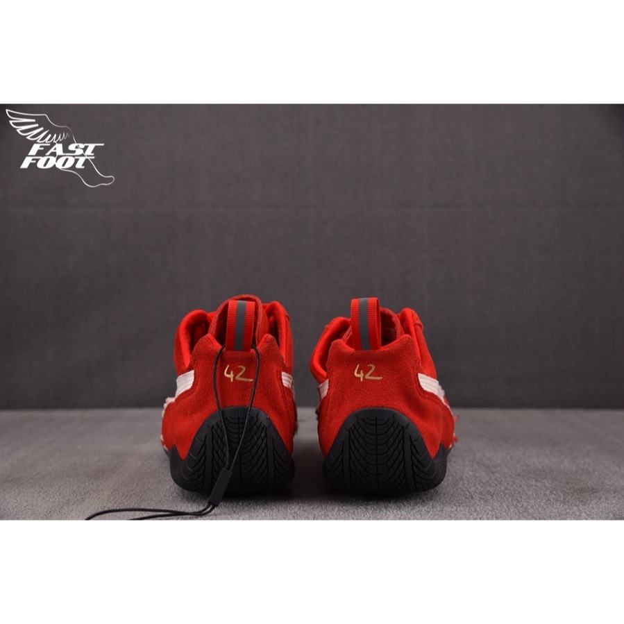 快腳🔎 Balenciaga x PUMA  Ultrasoft Speedcat 紅色 破壞 慢跑鞋-細節圖8