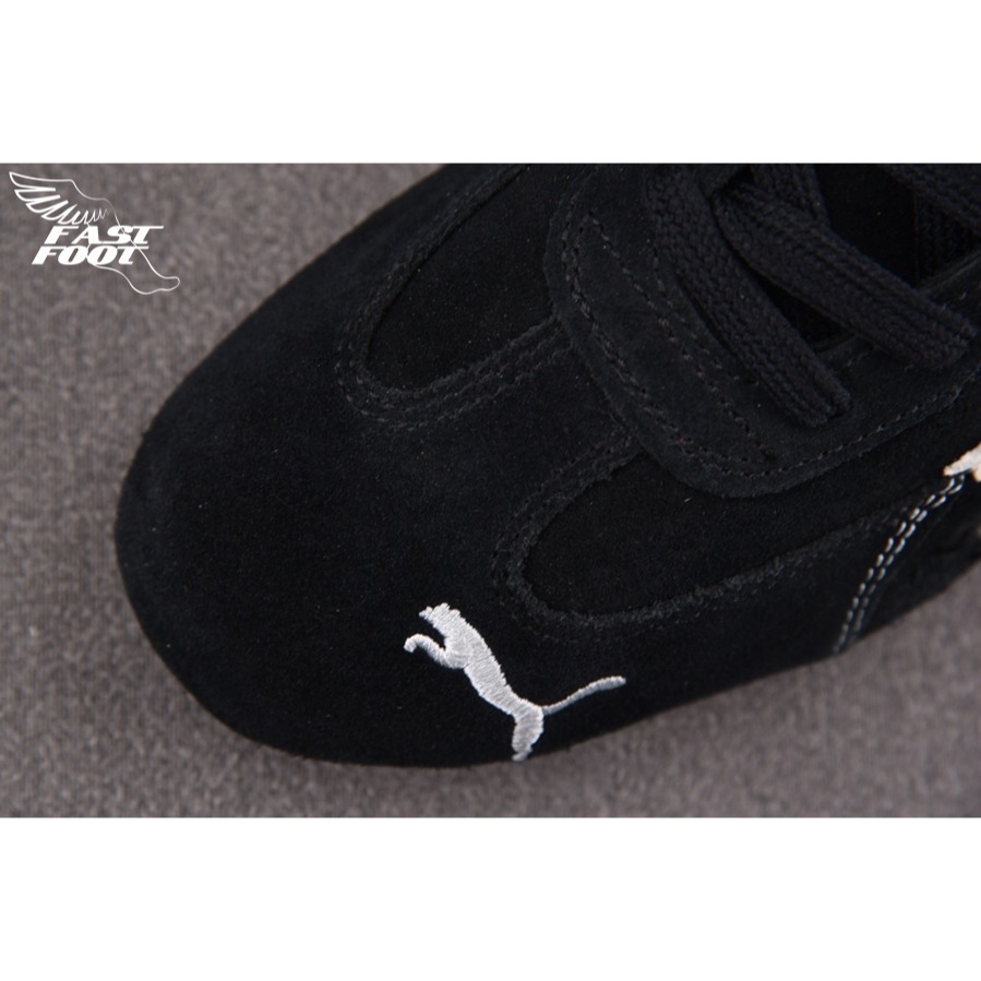 快腳🔎 Balenciaga x PUMA  Ultrasoft Speedcat 黑色 破壞 慢跑鞋-細節圖4