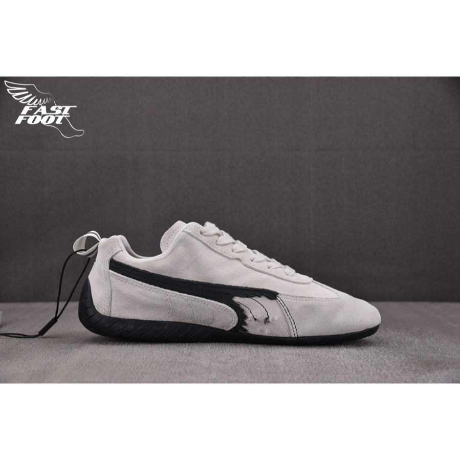 快腳🔎 Balenciaga x PUMA  Ultrasoft Speedcat 白色 破壞 慢跑鞋-細節圖2