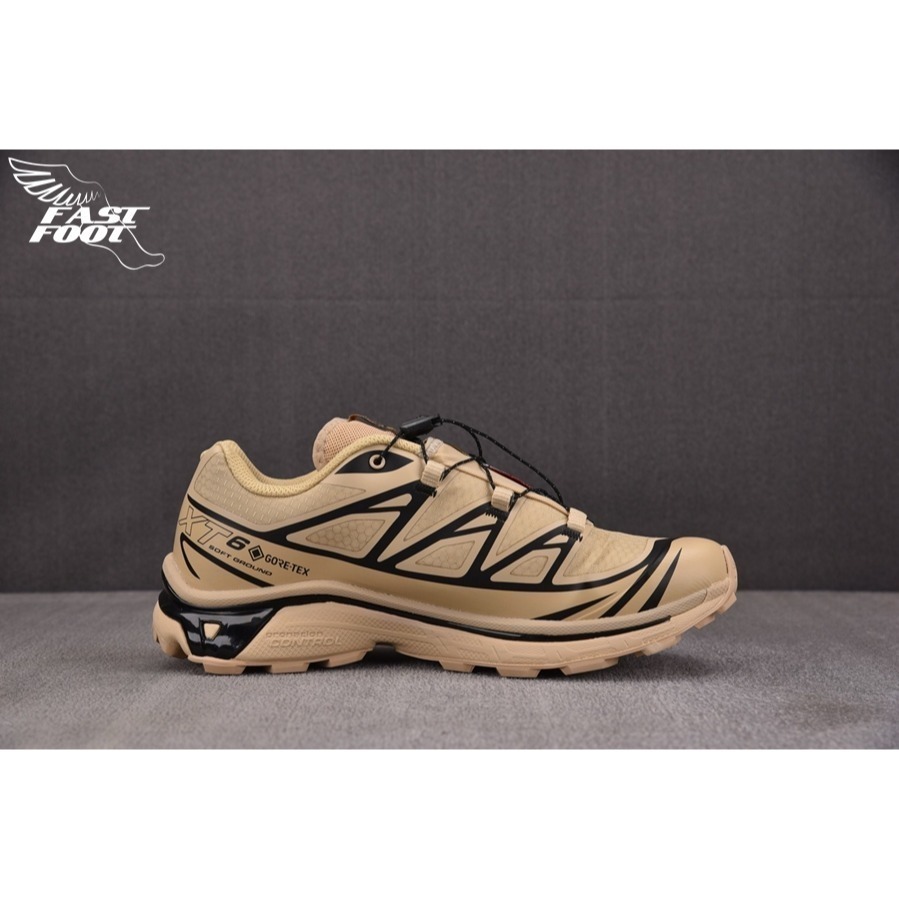 快腳🔎 Salomon Acs Xt-6 Gore-Tex Khaki 卡其色 防水 登山  474455-細節圖2
