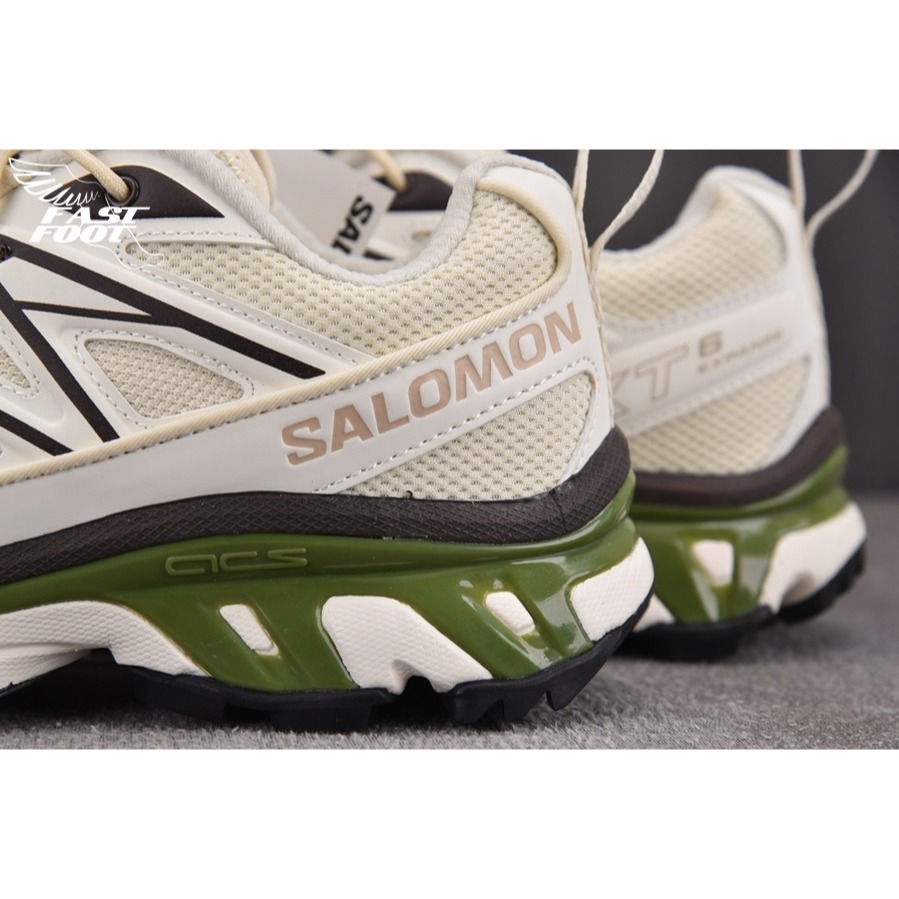 快腳🔎 SALOMON XT-6 Expanse 米色 咖啡 防水 登山鞋 478085-細節圖8
