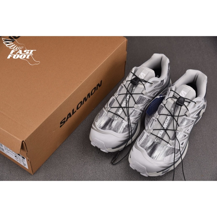 快腳🔎 Salomon XT-6 CAMO Silver White  銀白 防水 登山鞋 478760-細節圖3