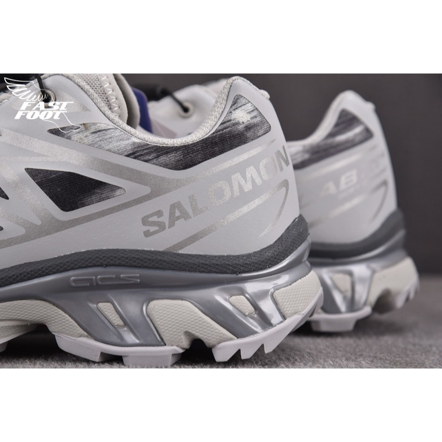快腳🔎 Salomon XT-6 CAMO Silver White  銀白 防水 登山鞋 478760-細節圖8