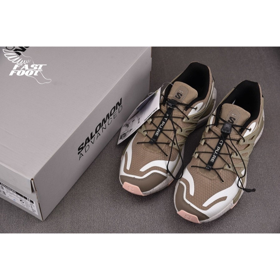 快腳🔎 Salomon Advanced XT PU.RE Brown 粉咖啡 登山 機能 478026-細節圖3