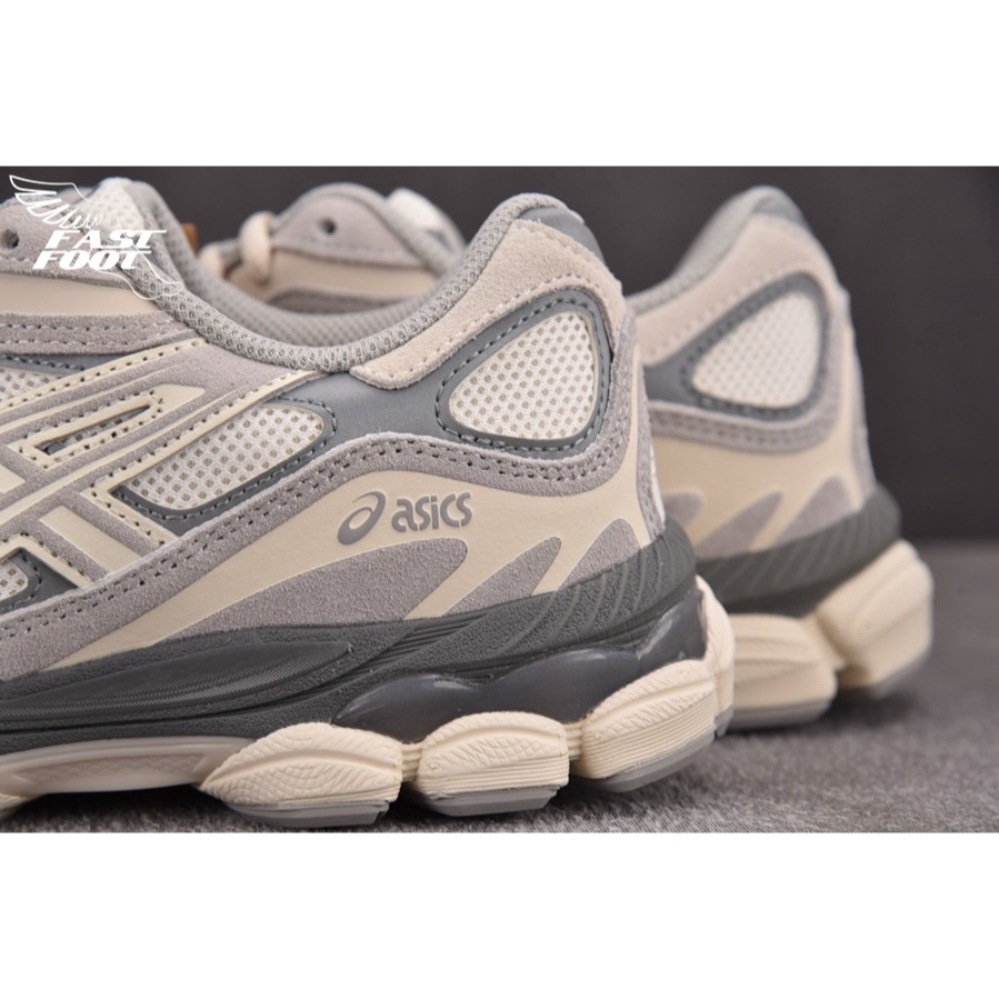 快腳🔎 ASICS GEL-NYC 灰 做舊 米白底 慢跑鞋 1201A789-103-細節圖8