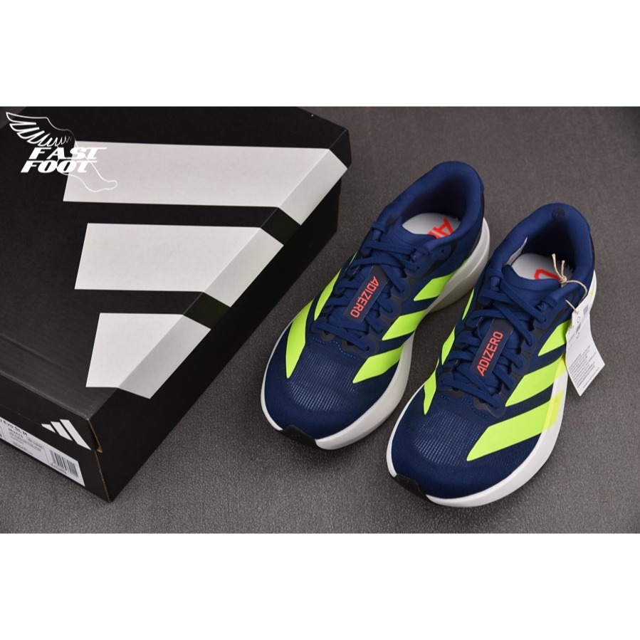 快腳🔎 adidas Adizero Evo SL Dark Blue 深藍 慢跑鞋 JR3415-細節圖3