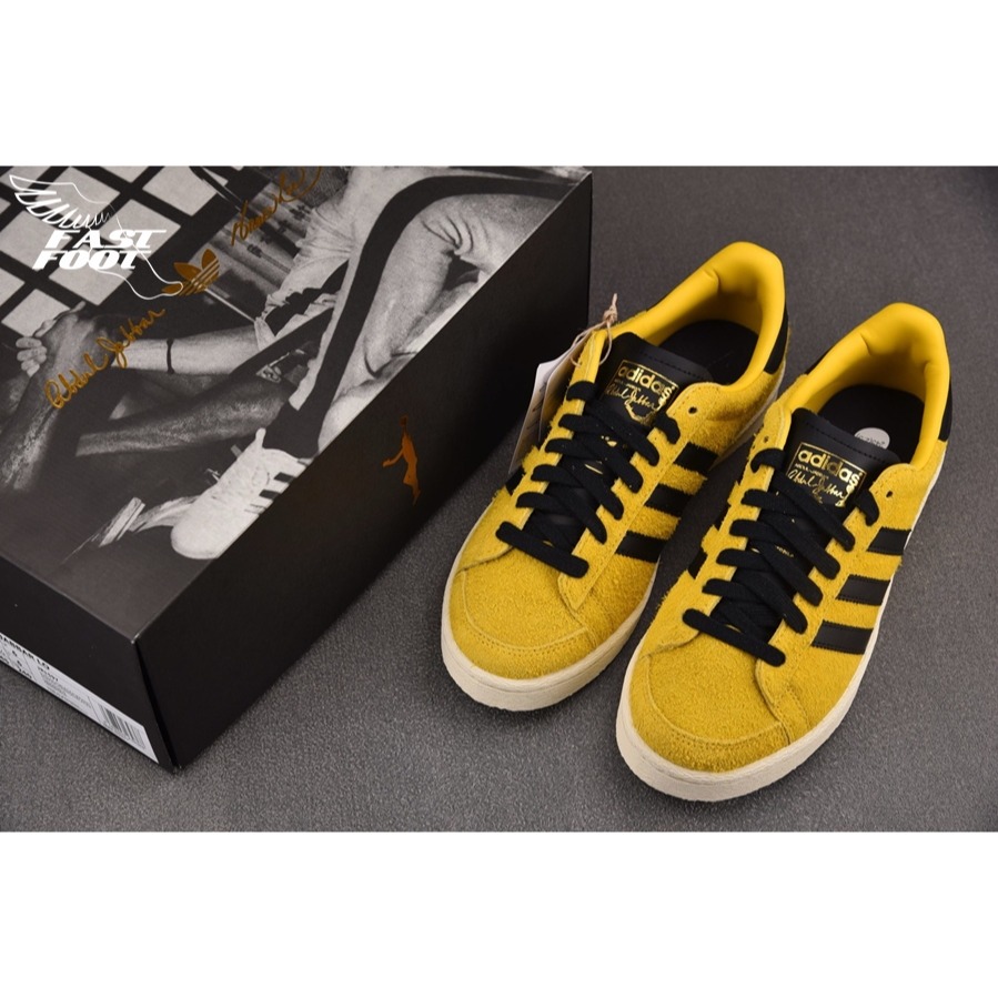 快腳🔎 Adidas x Bruce Lee Jabbar Lo 賈霸 李小龍 聯名 休閒鞋 JR1597-細節圖3