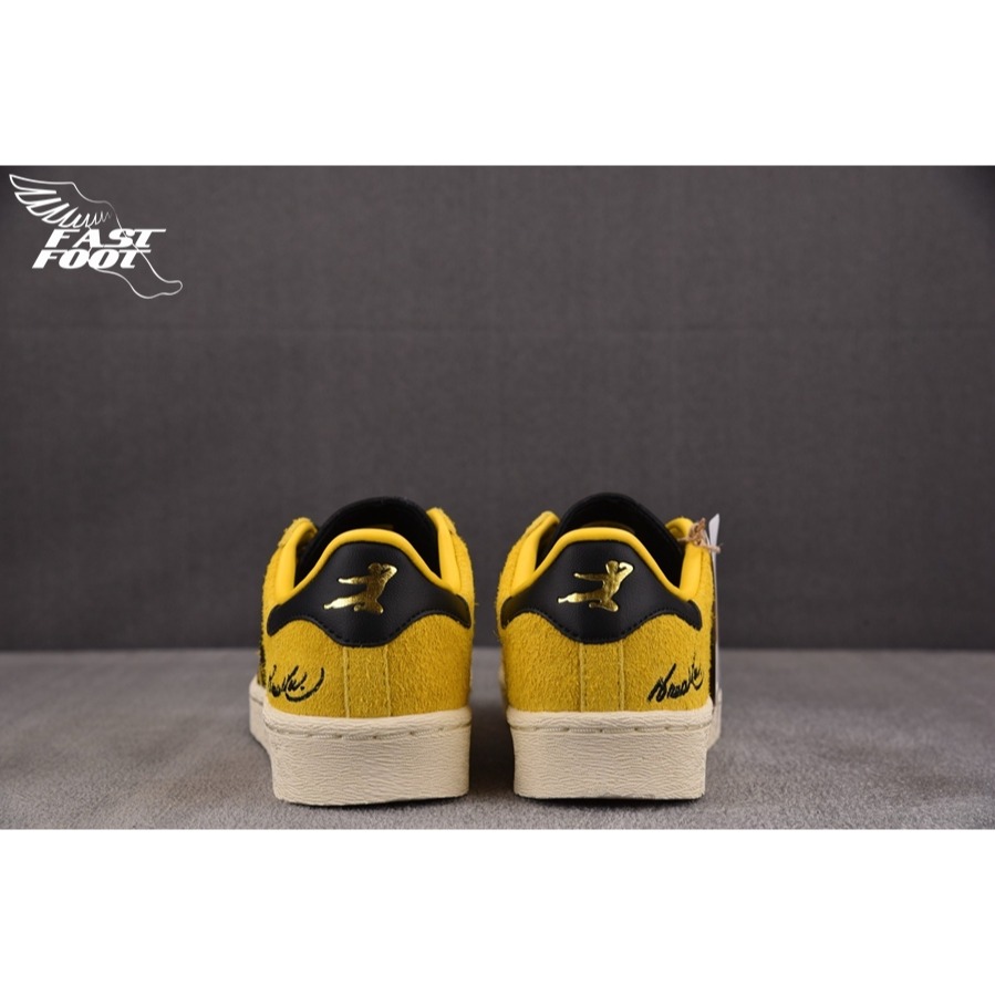 快腳🔎 Adidas x Bruce Lee Jabbar Lo 賈霸 李小龍 聯名 休閒鞋 JR1597-細節圖9