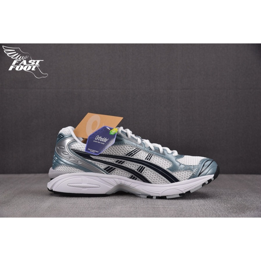 快腳🔎 Asics Gel-kayano 14 1203A537-106 男女  復古 銀藍 慢跑鞋-細節圖2