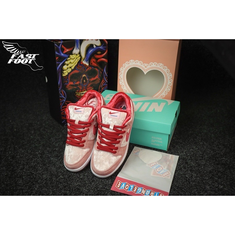 快腳🔎 StrangeLove x Nike SB Dunk Low 紅粉 聯名 CT2552-800-細節圖3