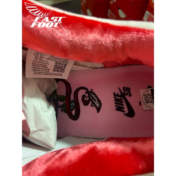 快腳🔎 StrangeLove x Nike SB Dunk Low 紅粉 聯名 CT2552-800-細節圖6