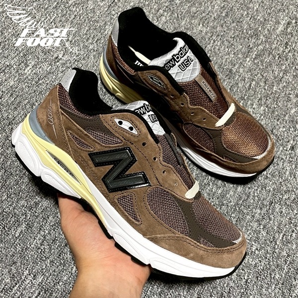 快腳🔎 New Balance x JJJJound 990v3 Montreal M990JB3 咖啡 超強聯名-細節圖2