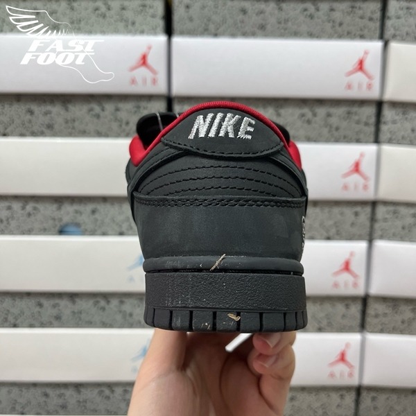 快腳🔎 Supreme 25FW x Nike SB Dunk Ocean Fog 全黑 聯名 HQ8487-001-細節圖8