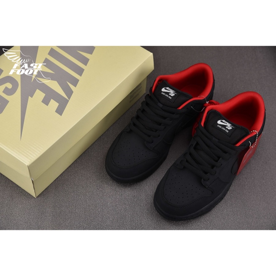 快腳🔎 Supreme 25FW x Nike SB Dunk Ocean Fog 全黑 聯名 HQ8487-001-細節圖3