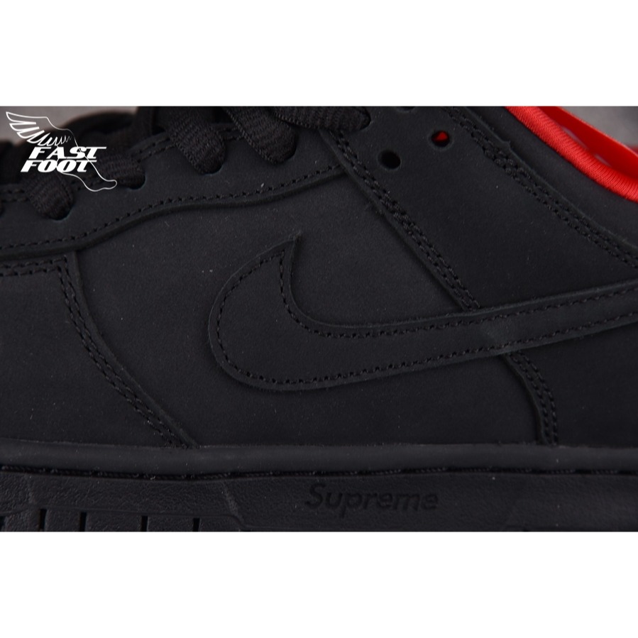 快腳🔎 Supreme 25FW x Nike SB Dunk Ocean Fog 全黑 聯名 HQ8487-001-細節圖6