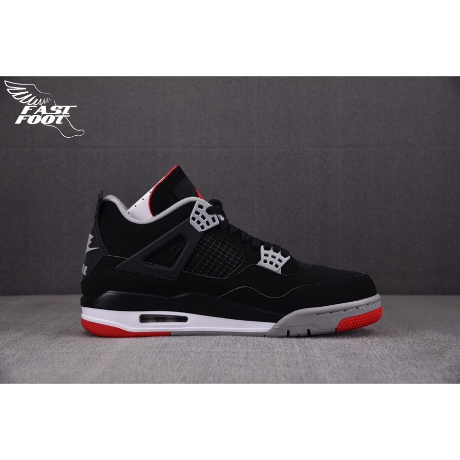 快腳🔎 AIR JORDAN 4 RETRO BRED OG 黑紅 老屁股 308497-060-細節圖2