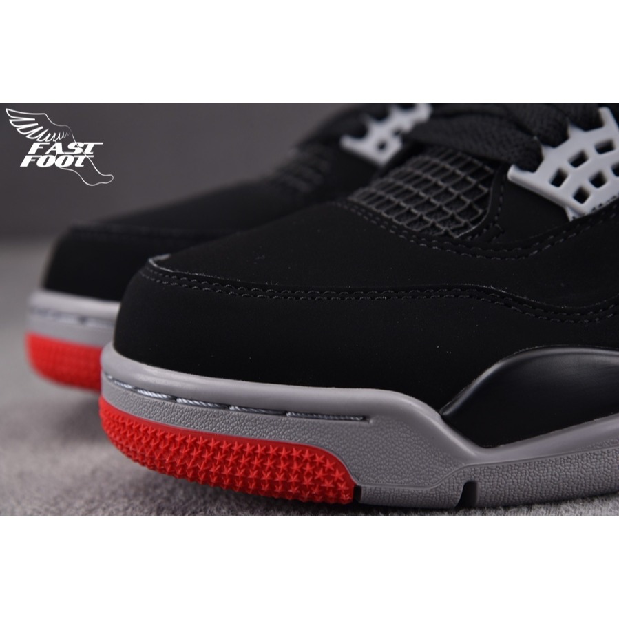 快腳🔎 AIR JORDAN 4 RETRO BRED OG 黑紅 老屁股 308497-060-細節圖4