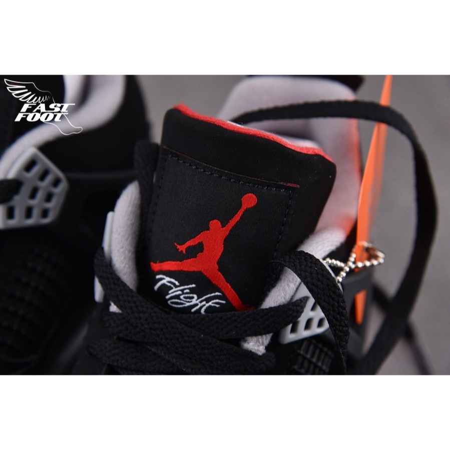 快腳🔎 AIR JORDAN 4 RETRO BRED OG 黑紅 老屁股 308497-060-細節圖5