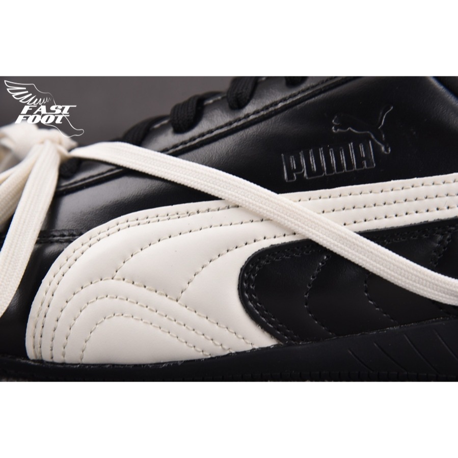 快腳🔎 Puma Speedcat X ROSÉ 朴彩英 聯名款 皮革 黑 黑白 404391-01-細節圖7