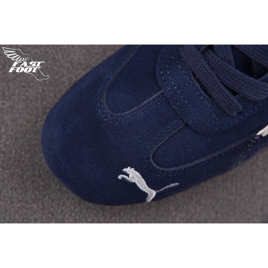 快腳🔎 Balenciaga x PUMA  Ultrasoft Speedcat 深藍 破壞 慢跑鞋-細節圖4