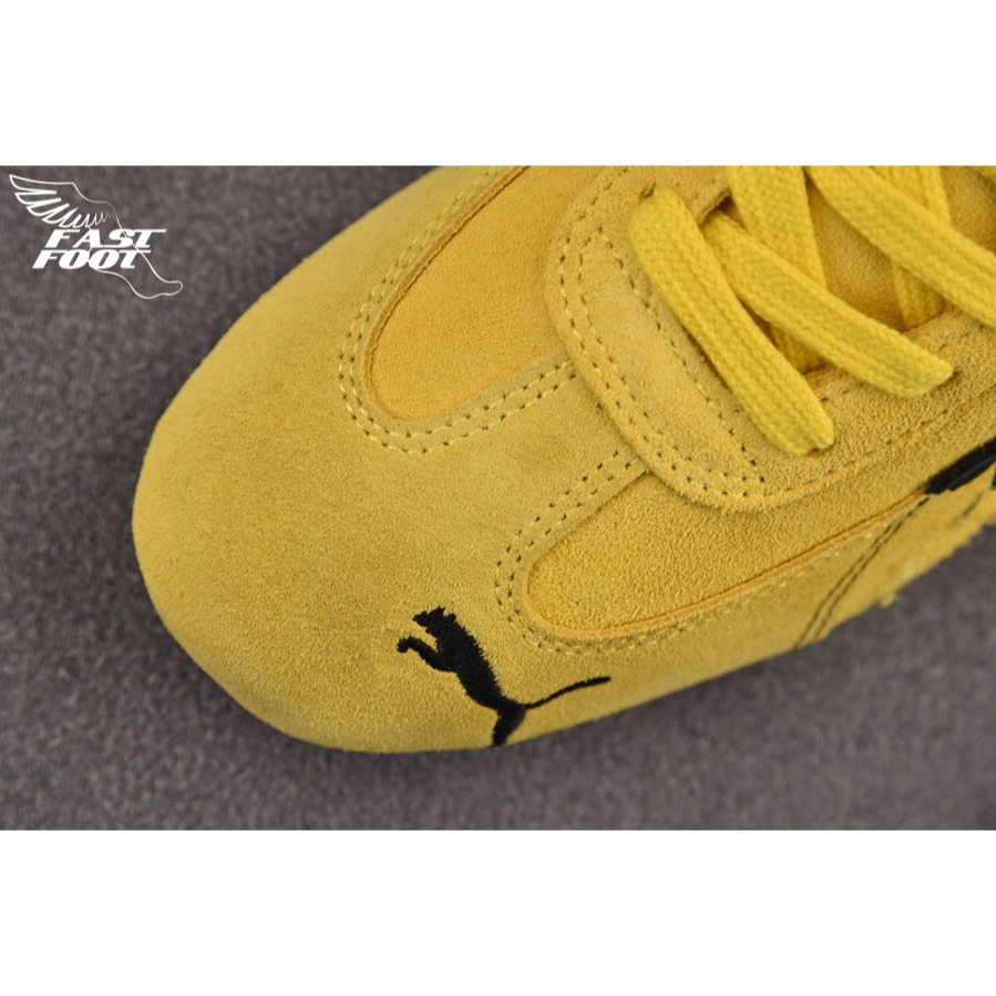 快腳🔎 Balenciaga x PUMA  Ultrasoft Speedcat 黃色 破壞 慢跑鞋-細節圖4