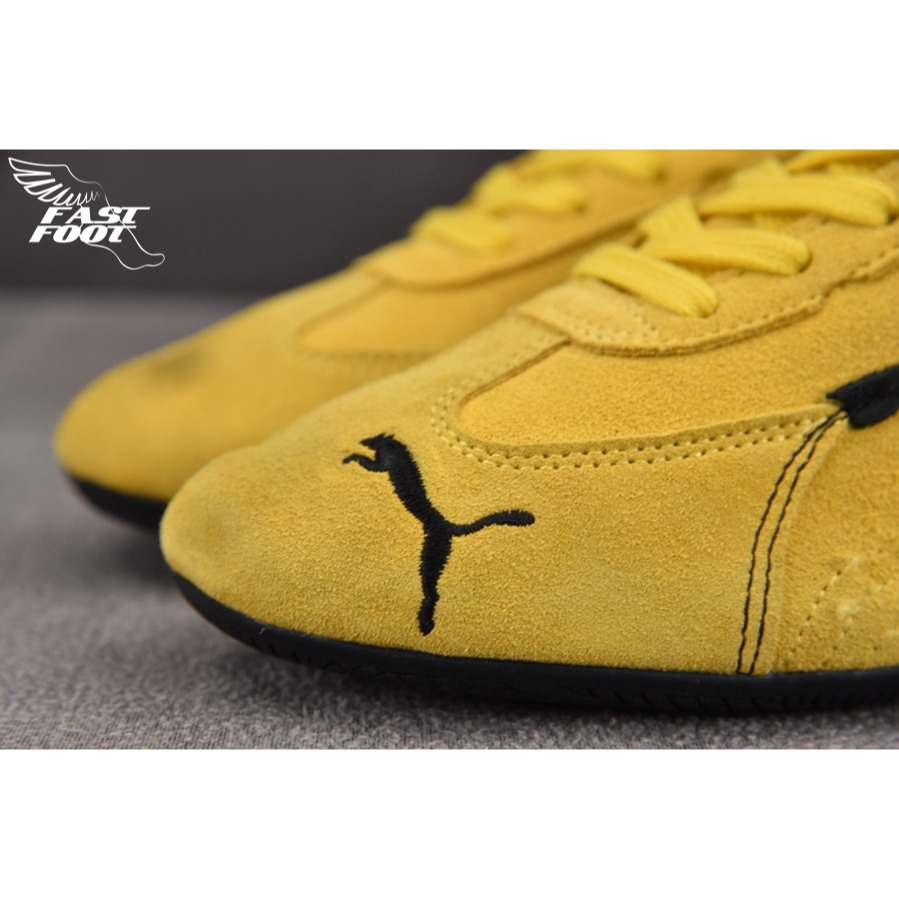 快腳🔎 Balenciaga x PUMA  Ultrasoft Speedcat 黃色 破壞 慢跑鞋-細節圖7