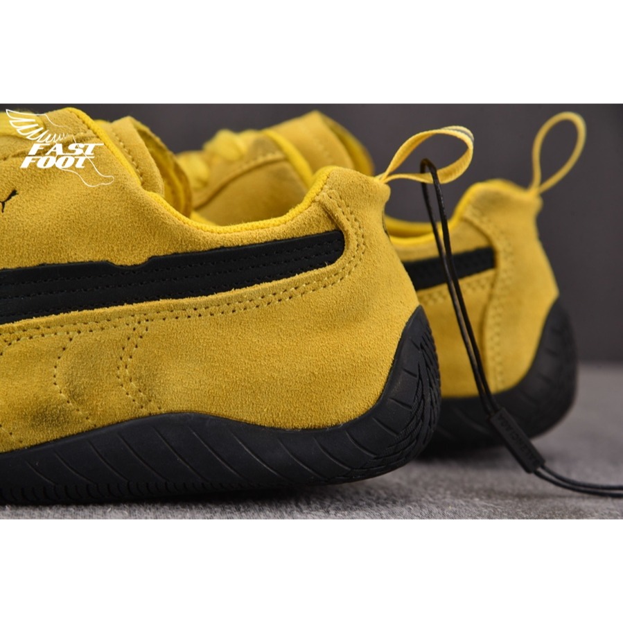 快腳🔎 Balenciaga x PUMA  Ultrasoft Speedcat 黃色 破壞 慢跑鞋-細節圖9
