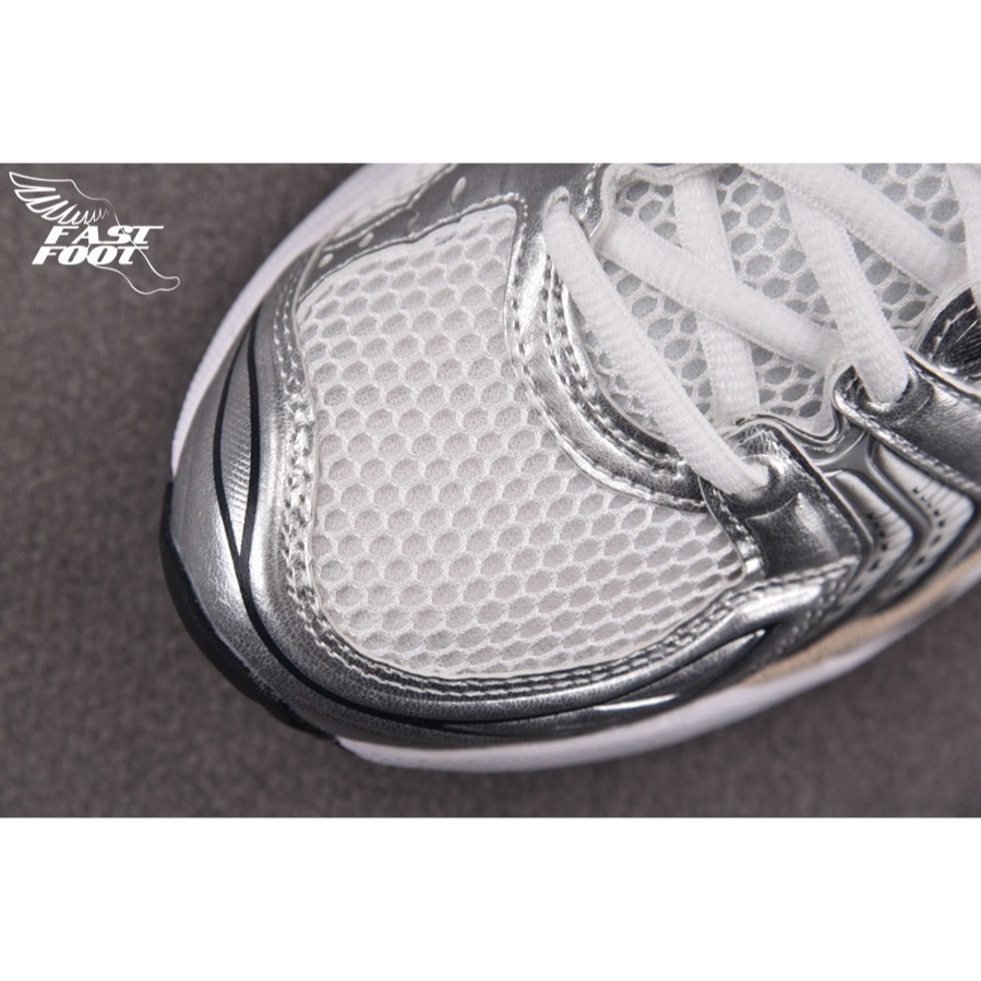 快腳🔎 ASICS GEL-KAYANO 14 白銀 灰銀 奶油復古 男女鞋 1203A537-110-細節圖4