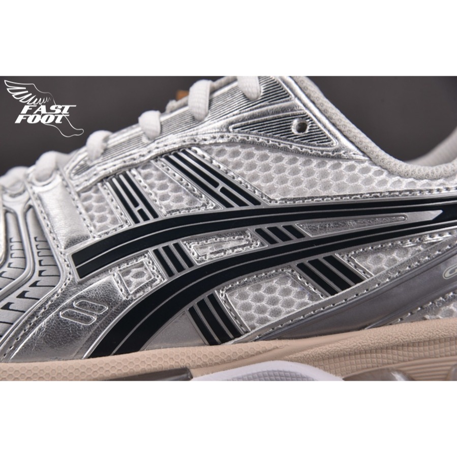 快腳🔎 ASICS GEL-KAYANO 14 白銀 灰銀 奶油復古 男女鞋 1203A537-110-細節圖7