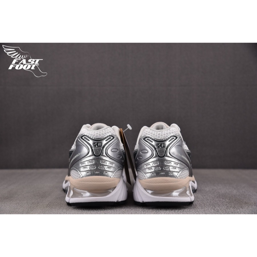 快腳🔎 ASICS GEL-KAYANO 14 白銀 灰銀 奶油復古 男女鞋 1203A537-110-細節圖9