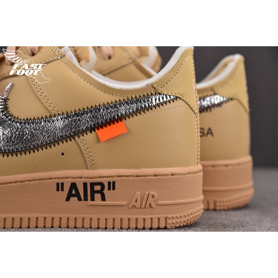 快腳🔎 Off-White™ x Nike Air Force 1 Low Sesame 卡其 FD6900-200-細節圖8