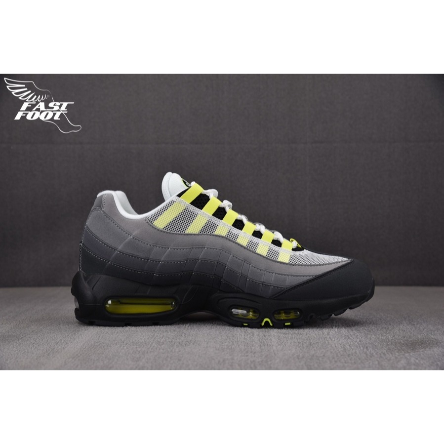快腳🔎 NIKE AIR MAX 95 OG NEON 元祖 2020年版 CT1689-001 螢光 慢跑鞋-細節圖2